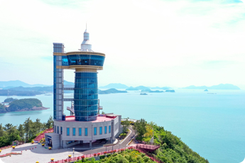 고흥우주발사전망대 전경